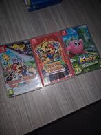 Nintendo Switch Games - Paper Mario & Kirby, Avontuur en Actie, 1 speler, Ophalen of Verzenden, Zo goed als nieuw