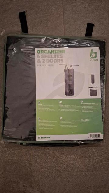Bo-Camp Tentorganizer 4-vaks met deurtjes, nieuw beschikbaar voor biedingen