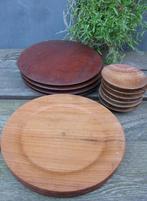 TEAK BORDEN ARY + ALFI DENMARK 14 STUKS '60/'70, Ophalen of Verzenden
