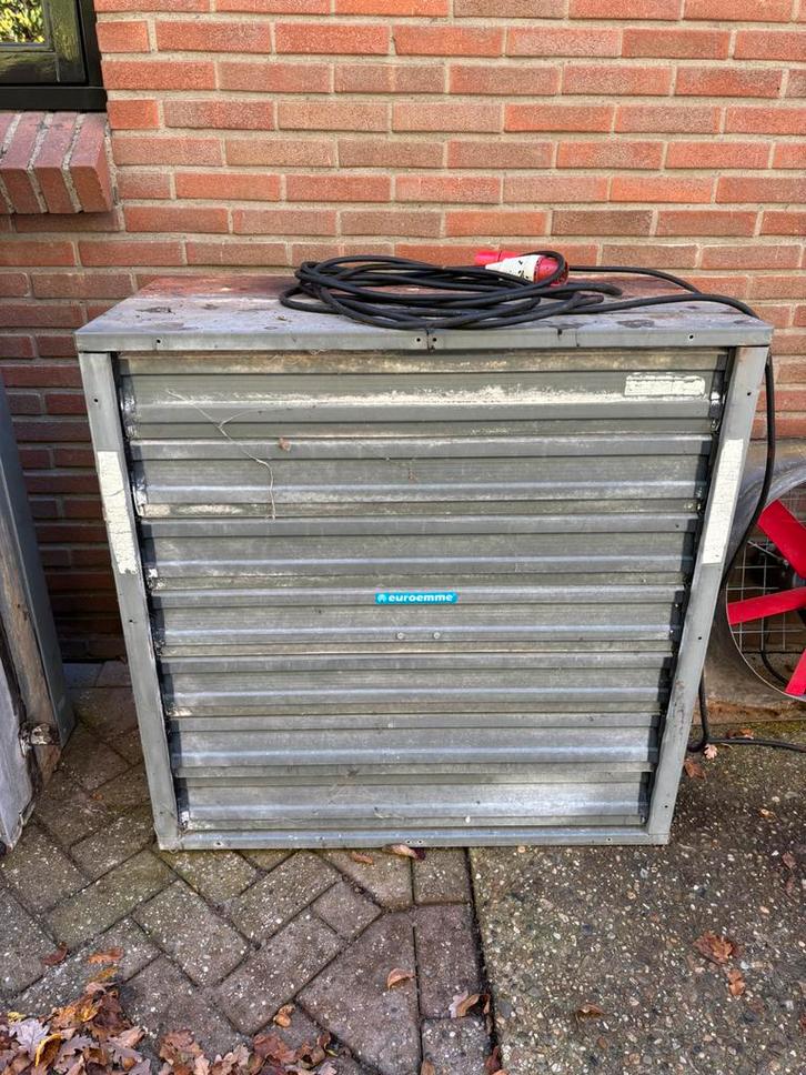 Box Ventilators. 380 volt /  2 stuks / koeien-varkens-kippen, Doe-het-zelf en Verbouw, Ventilatie en Afzuiging, Gebruikt, Ventilator