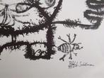 Rob Schotman Lithografie 1966 De Provo loper, Antiek en Kunst, Kunst | Litho's en Zeefdrukken, Ophalen of Verzenden
