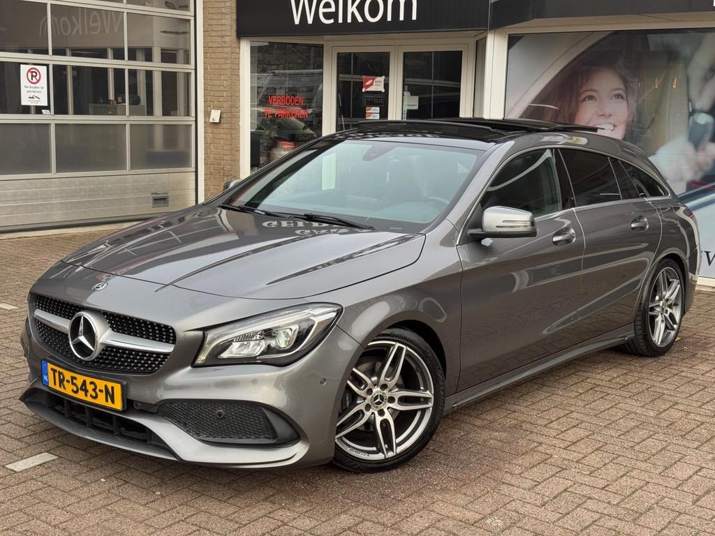 Mercedes-Benz CLA-klasse Shooting Brake 180 AMG | Pano | Bi-, Auto's, Mercedes-Benz, CLA, 730 kg, Gebruikt, Zwart