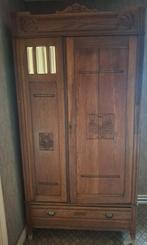 Antieke Kleerkast - Prachtige Blikvanger!, Huis en Inrichting, Kasten | Kledingkasten, 100 tot 150 cm, 150 tot 200 cm, Met hangruimte