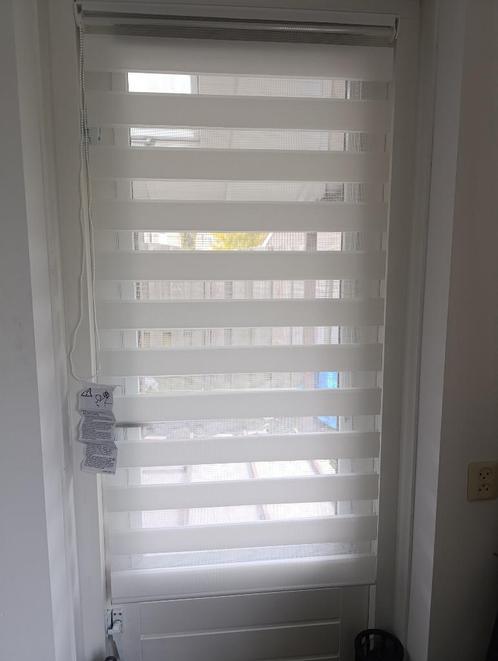 NIEUW in doos! Duo rolgordijn wit 100x150cm - Duits prod., Huis en Inrichting, Stoffering | Gordijnen en Lamellen, Nieuw, 100 tot 150 cm