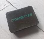 Leuk gebruikt Brits CIGARETTES rantsoen blikje groot model, Ophalen of Verzenden, Engeland