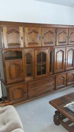 Eiken wandmeubel, Ophalen, Eikenhout, Zo goed als nieuw, 150 tot 200 cm