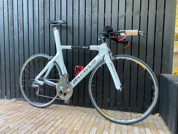 DURA-ACE full carbon tijdritfiets Batavus 57cm, Fietsen en Brommers, Fietsen | Racefietsen, Zo goed als nieuw, Heren, Batavus