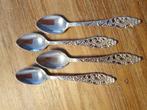 4 zilveren Sola advocaatlepeltjes, Antiek en Kunst, Ophalen of Verzenden