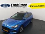 Ford FOCUS Wagon EcoBoost Hybrid 155pk ST Line X | Elek. Tre, Auto's, 65 €/maand, Stof, Gebruikt, Blauw