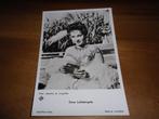 Gina Lollobrigida Actrice Ufa, Verzamelen, Verzenden, Ongelopen, Sterren en Beroemdheden