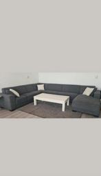 Grote hoekbank met beschadigingen, Huis en Inrichting, Banken | Bankstellen, Gebruikt, 100 tot 125 cm, Hoekbank, 300 cm of meer