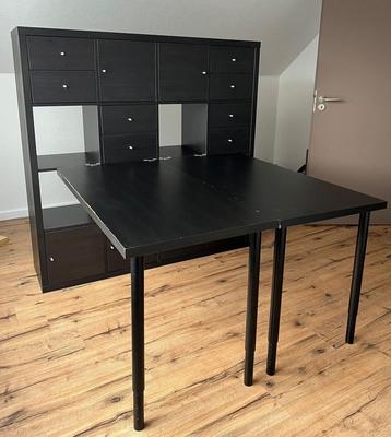 IKEA Kallax bureau voor 2 personen 