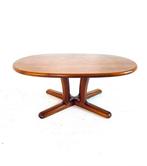 Vintage teakhouten salontafel, Dyrlund ‘70, Huis en Inrichting, Tafels | Salontafels, 100 tot 150 cm, 50 tot 75 cm, Teakhout, Zo goed als nieuw
