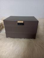 Grote Grijze Stackers Sieradendoos 3 Delig, Ophalen of Verzenden, Gebruikt, Grijs