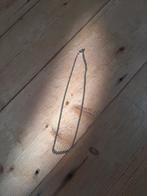 Ketting zilverkleurig, Ophalen of Verzenden, Zo goed als nieuw, Zilver, Overige materialen