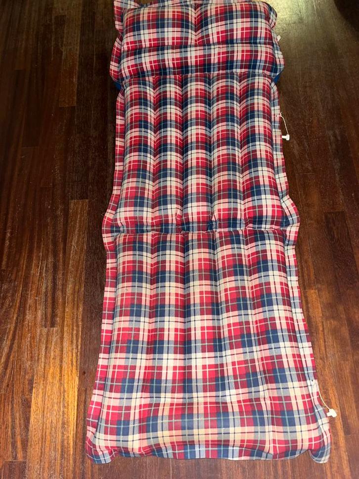 Vintage luchtbed of opblaasbed, in zeer mooie staat, Diversen, Vlaggen en Wimpels, Ophalen of Verzenden