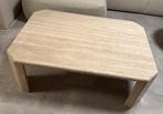 Echte travertin Italiaanse salon tafel 120 cm, Huis en Inrichting, Ophalen, 100 tot 150 cm, Rond, Zo goed als nieuw