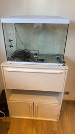 Superfish aquarium met kast, Dieren en Toebehoren, Vissen | Aquaria en Toebehoren, Verzenden, Zo goed als nieuw, Leeg aquarium