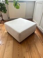Linteloo poef / hocker offwhite, Huis en Inrichting, Banken | Voetenbanken en Poefen, Gebruikt, Ophalen of Verzenden, 50 tot 75 cm