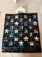 RETRO KERST PLASTIC ZAK BLOKKER VINTAGE, Ophalen of Verzenden, Overige typen