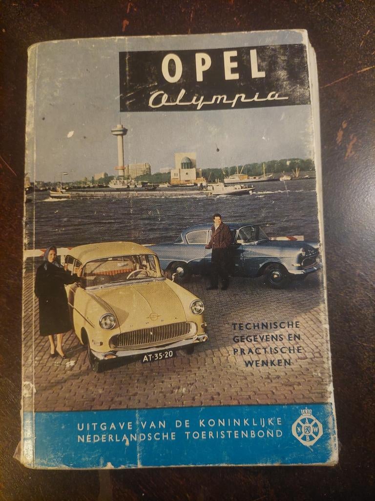 Opel Olympia Instructieboekje - ANWB Uitgave, Ophalen of Verzenden, Gelezen, Opel, ANWB