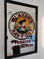 Player's Navy Cut spiegel, vintage, (H 41,5 cm en H 62 cm), Minder dan 50 cm, Ophalen of Verzenden, Zo goed als nieuw, Minder dan 100 cm