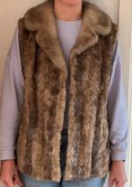 Nerts bontjas lichtbruin kort, Kleding | Dames, Jassen | Winter, Ophalen of Verzenden, Zo goed als nieuw, Maat 38/40 (M), Bruin