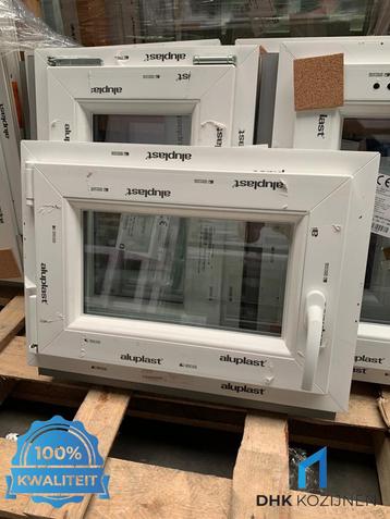 Draaikiep kunststof ramen met glas verschillende maten beschikbaar voor biedingen