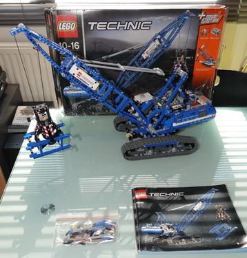 Lego Technic 42042 Crawler Crane *Extra optie verlengstuk beschikbaar voor biedingen