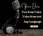 Voice Over met AI technologie, Diensten en Vakmensen, Vertalers, Tolken en Tekstschrijvers, Tekstschrijver