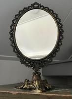 Kantelbare Tafelspiegel, Rococo Stijl, Ophalen of Verzenden, Ovaal, Minder dan 50 cm