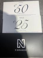 Waardebonnen Nikkie, Tickets en Kaartjes, Kortingen en Cadeaubonnen, Eén persoon, Cadeaubon, Warenhuis- of Winkelbon