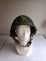 Militaire Helm - Camouflage, Verzamelen, Ophalen of Verzenden, Landmacht, Nederland, Helm of Baret