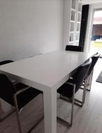 EETKAMERTAFEL modern strak, Huis en Inrichting, Ophalen, Rechthoekig, 50 tot 100 cm