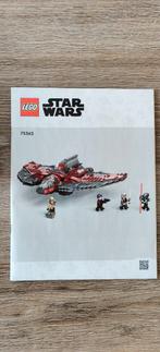 75362 - Ashoka Tano's T-6 Jedi Shuttle, Kinderen en Baby's, Speelgoed | Duplo en Lego, Ophalen of Verzenden, Zo goed als nieuw