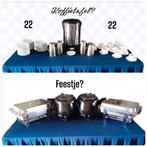 Feestje of koffietafel?, Hobby en Vrije tijd, Feestartikelen | Verhuur, Ophalen