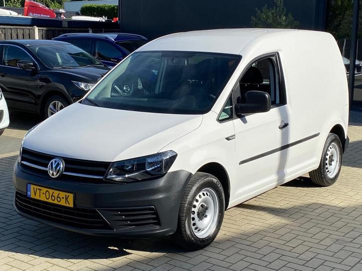 Volkswagen Caddy 2.0 TDI Easyline 1e EIGENAAR EURO 6 AIRCO T, Auto's, Bestelauto's, Bedrijf, Te koop, ABS, Airbags, Airconditioning