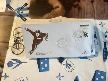 No2674 Schaatsen Friesche elfsteden tocht 26-2-1986 Heb ook  beschikbaar voor biedingen