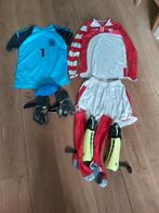 Voetbalkleding, beenbeschermers, keephandschoenen, Maat XS of kleiner, Ophalen, Gebruikt, Shirt