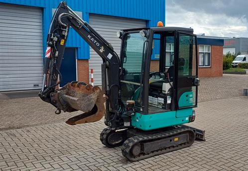 Minigraver 1,5 2 ton kato 19VXT ihi automische vetsmering, Zakelijke goederen, Machines en Bouw | Kranen en Graafmachines, Graafmachine