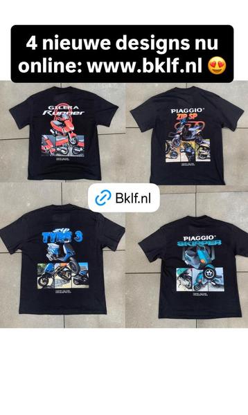 BikeLife T-Shirts 4 Scooters beschikbaar voor biedingen
