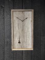 Rechthoekige houten klok, Ophalen, Nieuw, Analoog, Wandklok