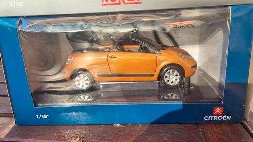 2x Citroën Pluriel groen of oranje Norev, 1:18, Hobby en Vrije tijd, Modelauto's | 1:18, Zo goed als nieuw, Norev, Ophalen of Verzenden