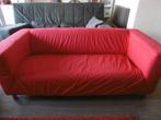 Rode Klippan Ikea bank - gratis ophalen, Ophalen, Gebruikt, 150 tot 200 cm, Tweepersoons