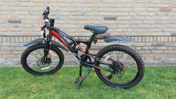 Zo goed als nieuwe 20 inch Mountenbike full suspension  beschikbaar voor biedingen