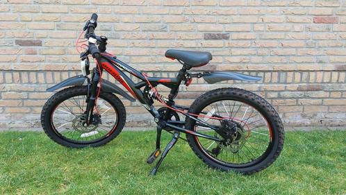 Zo goed als nieuwe 20 inch Mountenbike full suspension, Fietsen en Brommers, Fietsen | Crossfietsen en BMX, Zo goed als nieuw