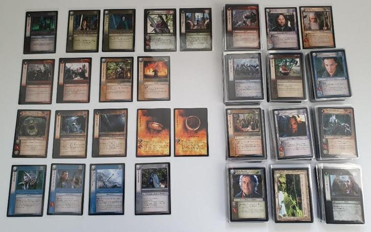 Lord of the Rings TCG - Set 1 (COMPLEET, 365 kaarten), Verzamelen, Lord of the Rings, Zo goed als nieuw, Spel, Ophalen of Verzenden