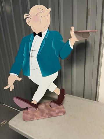 Suske en Wiske Lambiek als ober beschikbaar voor biedingen