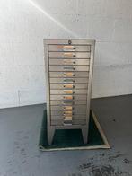 Vintage metalen archiefkast, Ophalen of Verzenden