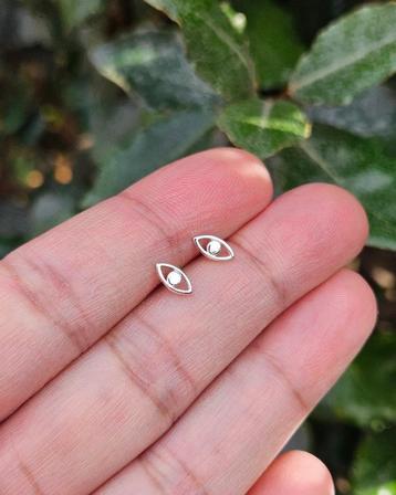 Boze Oog Oorknoppen Journi - Echt Zilver beschikbaar voor biedingen